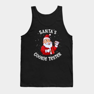 Christmas Cookie Inspector - Santas Cookie Tester Tank Top